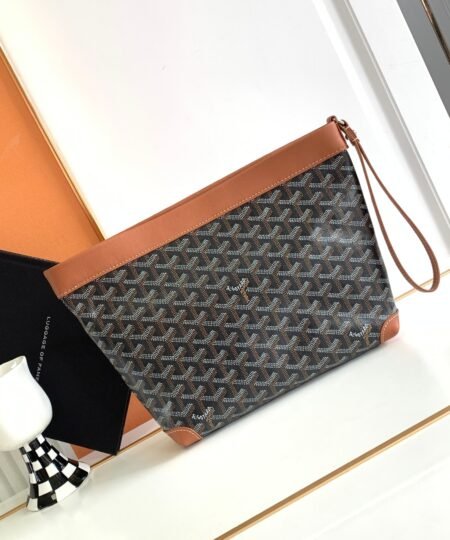 Alternative view of Goyard Conti Pouch Brown For Women‎ 9.4in/24cm CONTIPPMLTY01CL03P