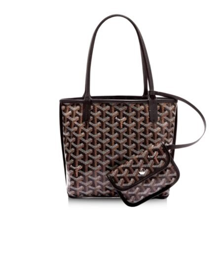 Goyard Anjou Mini Bag Black For Women 7.9in/20cm ANJOUSMINCG01TY01P