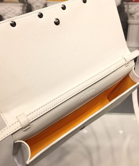 Alternative view of Goyard Monte Carlo PM Clutch White/Black/Navy Blue For Women‎ 9.8in/25cm