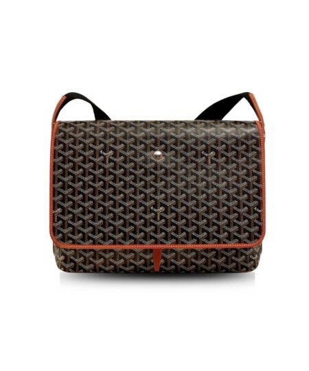 Goyard Capetien MM Messenger Bag Brown For Women 10.2in/26cm CAPETIMMLTY01CG03P