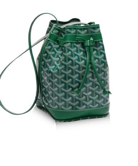 Goyard Petit Flot Bucket Bag Green For Women 9.1in/23cm PEFLOTPMLTY09CL09P