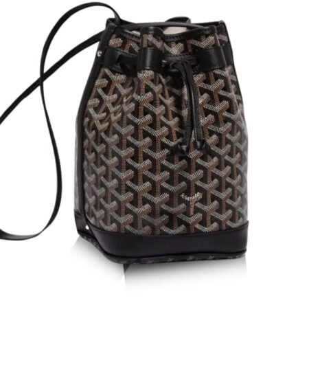 Goyard Petit Flot Bucket Bag Black For Women 9.1in/23cm PEFLOTPMLTY01CL01P