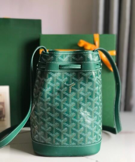 Alternative view of Goyard Petit Flot Bucket Bag Green For Women‎ 9.1in/23cm PEFLOTPMLTY09CL09P