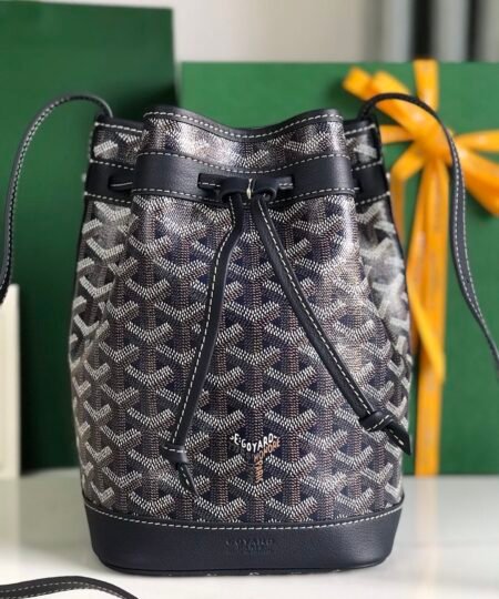 Alternative view of Goyard Petit Flot Bucket Bag Black For Women‎ 9.1in/23cm PEFLOTPMLTY01CL01P