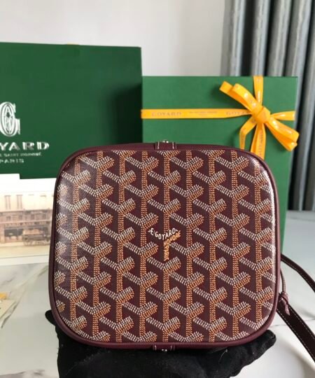 Alternative view of Goyard Petit Flot Bucket Bag Burgundy For Women‎ 9.1in/23cm PEFLOTPMLTY33CL33P