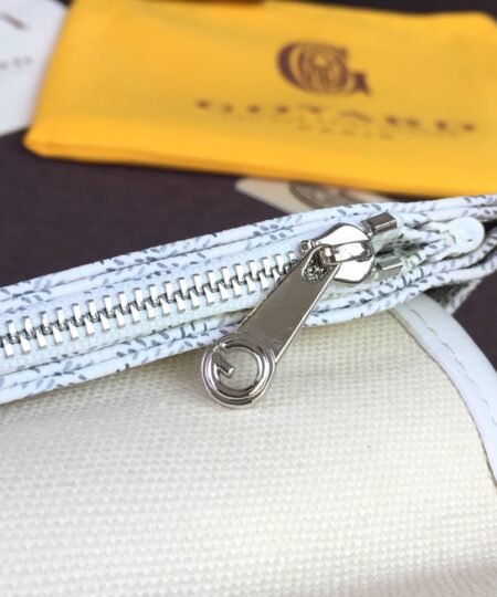 Alternative view of Goyard Plumet Pocket Wallet White/Dark Grey/Yellow For Women‎ 8.1in/20.5cm
