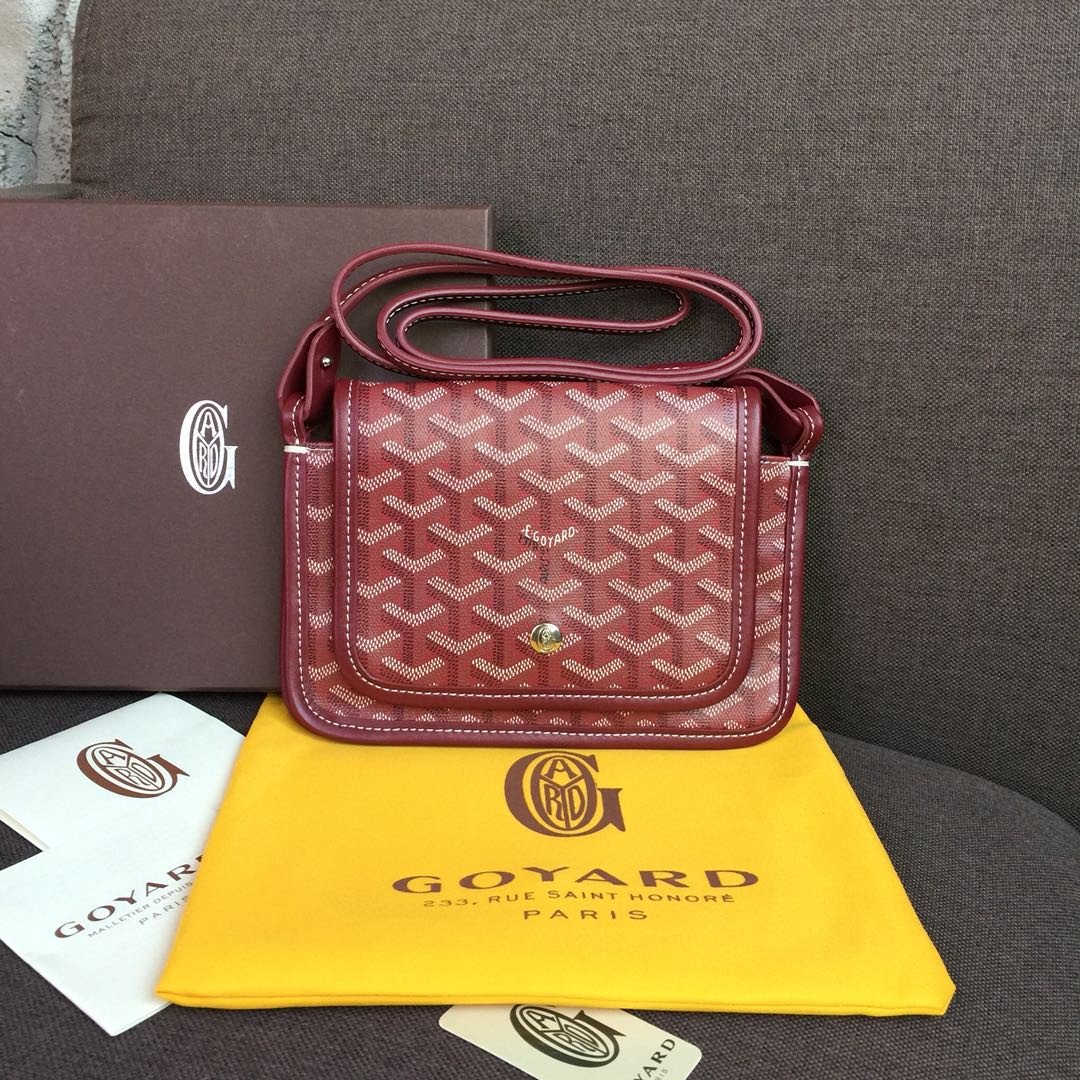 Goyard Plumet Pocket Wallet Burgundy For Women 8.1in/20.5cm PLUMETPMLTY33CL33P - Image 2