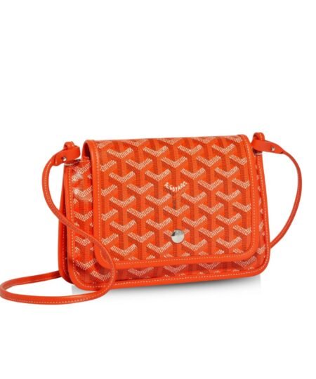 Goyard Plumet Pocket Wallet Orange For Women 8.1in/20.5cm PLUMETPMLTY07CL07P