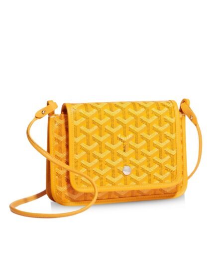 Goyard Plumet Pocket Wallet Yellow For Women‎ 8.1in/20.5cm PLUMETPMLTY08CL08P