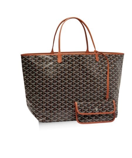Goyard Saint Louis Gm Bag Brown For Women‎ 15.7in/40cm STLOUIGMLTY01CL03P