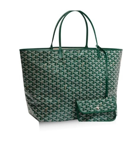 Goyard Saint Louis Gm Bag Green For Women‎ 15.7in/40cm STLOUIGMLTY09CL09P