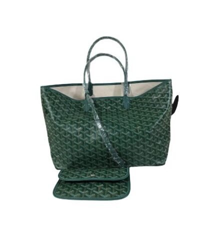 Goyard Saint Louis Gm Bag Green For Women‎ 15.7in/40cm