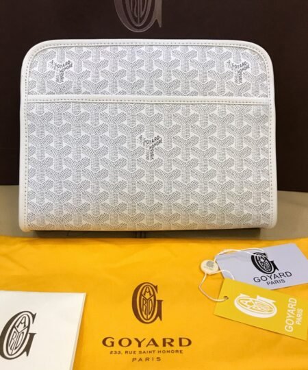 Alternative view of Goyard Jouvence GM Toiletry Bag White/Brown For Women‎ 11.6in/29.5cm JOUVENGMLTY01CL03P