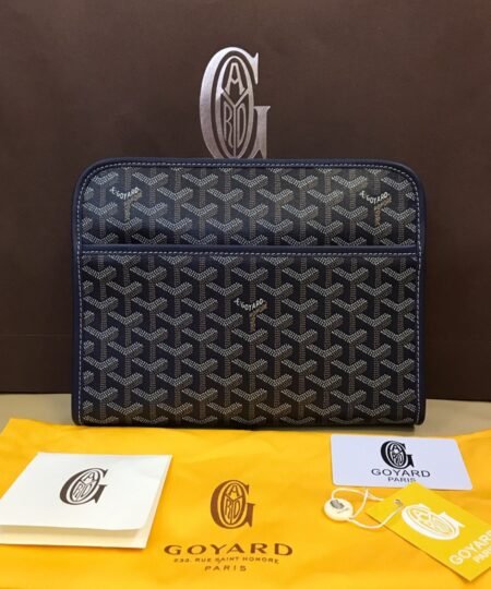 Alternative view of Goyard Jouvence GM Toiletry Bag Navy Blue/Black/Dark Grey For Women‎ 11.6in/29.5cm JOUVENGMLTY01CL03P