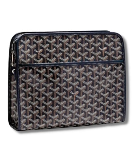 Goyard Jouvence GM Toiletry Bag Navy Blue/Black/Dark Grey For Women‎ 11.6in/29.5cm JOUVENGMLTY01CL03P