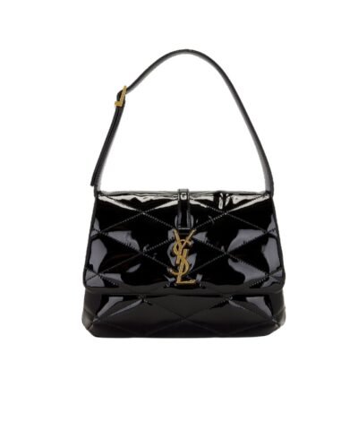 Saint Laurent Le 5a7 Shoulder Bag Black For Women‎ 9.4in/24cm SLAU-WY2177