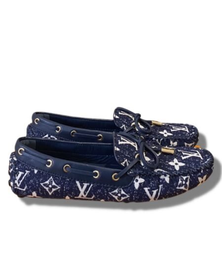 Louis Vuitton Gloria Flat Loafer Blue For Women