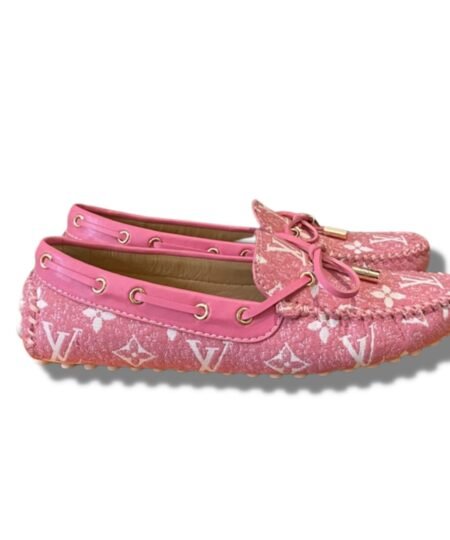 Louis Vuitton Gloria Flat Loafer Pink For Women