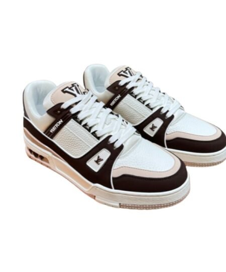 Louis Vuitton LV Trainer Sneaker Dark Brown For Women