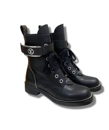 Louis Vuitton Metropolis Flat Ranger Black For Women