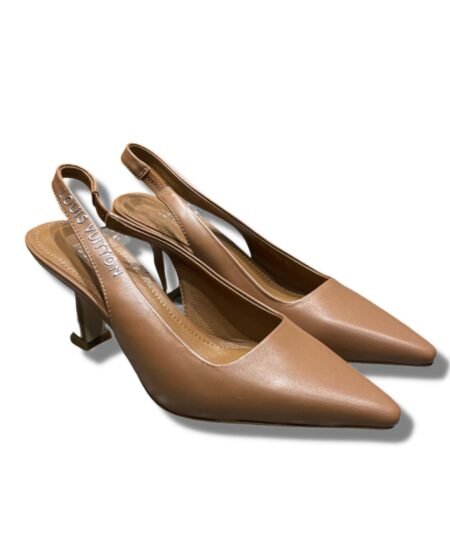 Louis Vuitton Sparkle Slingback Pump Brown For Women