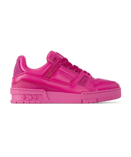 Louis Vuitton Trainer Sneaker Pink For Women- 1ACFXH