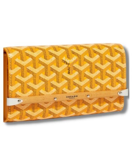 Goyard Monte-Carlo Mini Case Yellow/Navy Blue/Dark Grey For Women‎ 7.5in/19cm MONTE2MINTY50CL50P