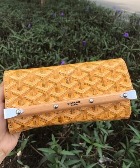 Alternative view of Goyard Monte-Carlo Mini Case Yellow/Navy Blue/Dark Grey For Women‎ 7.5in/19cm MONTE2MINTY50CL50P