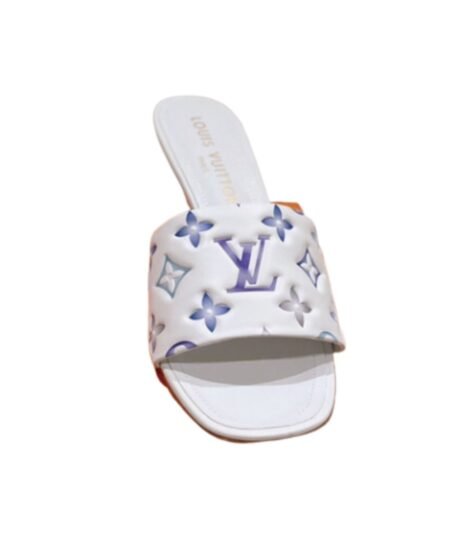 Louis Vuitton Revival Mule White For Women