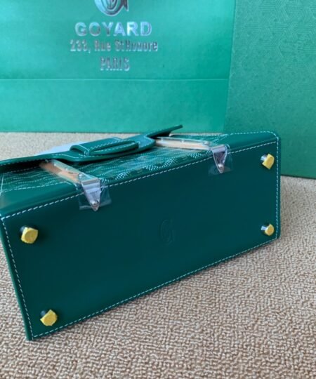 Alternative view of Goyard Saigon Structure Mini Bag Green For Women‎ 7.9in/20cm SAIGOBMINTY09CL09P