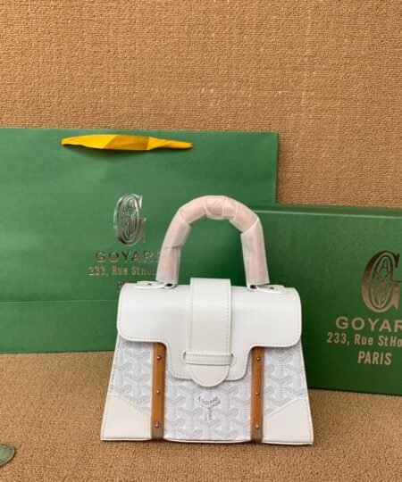 Alternative view of Goyard Saigon Structure Mini Bag White For Women‎ 7.9in/20cm SAIGOBMINTY50CL50P
