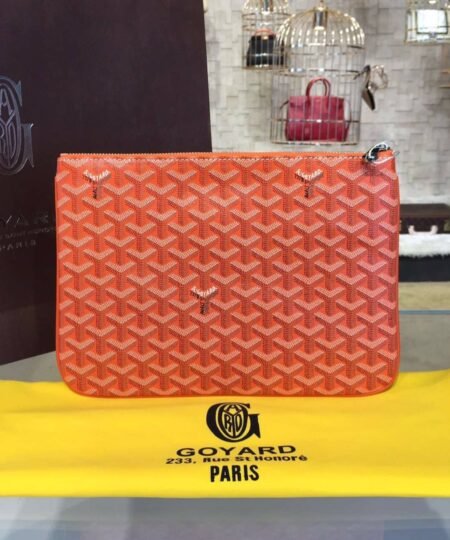 Alternative view of Goyard Senat MM Pocket Orange/Navy Blue/Dark Grey For Women‎ 11.8in/30cm SENAT2MMLTY09CL09P
