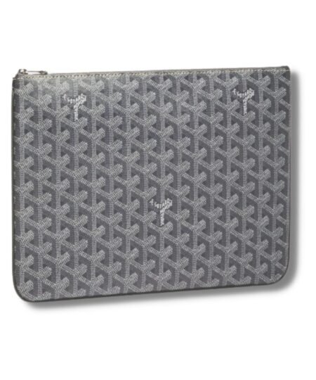 Goyard Senat MM Pocket Grey/Dark Blue/Burgundy For Women‎ 11.8in/30cm SENAT2MMLTY09CL09P