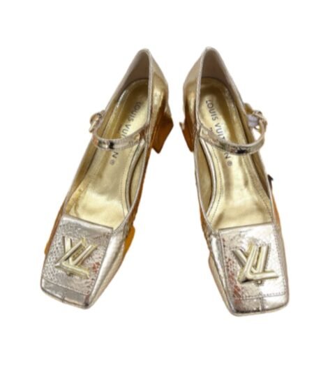 Louis Vuitton Shake Pump Gold For Women 5.5 cm / 2.2-inch