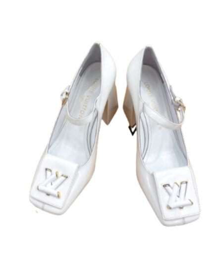 Louis Vuitton Shake Pump White For Women 8.5 cm / 3.3-inch