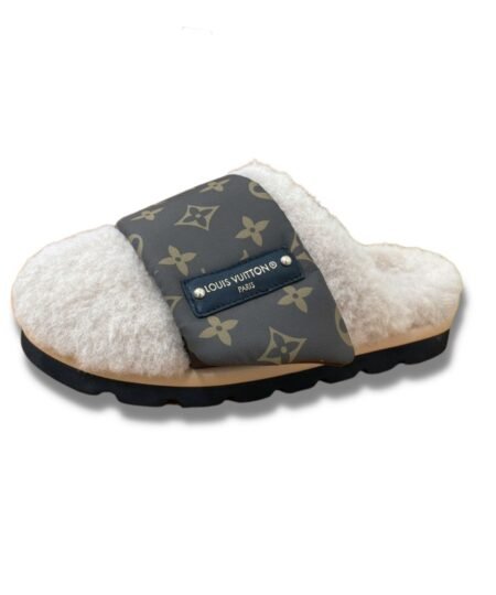 Louis Vuitton Slipper Pillow Flat Comfort Mule Beige For Women
