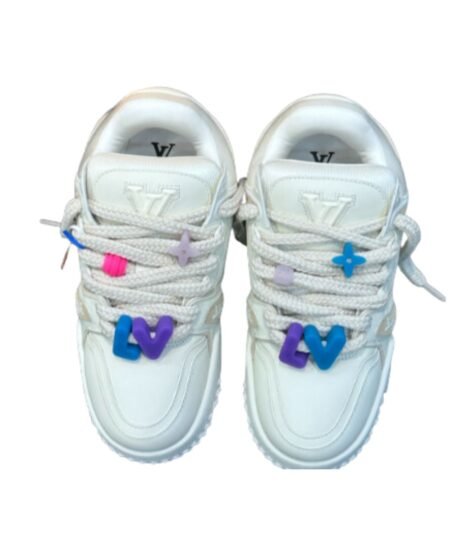 Louis Vuitton Trainer Maxi Sneaker LV White For Women