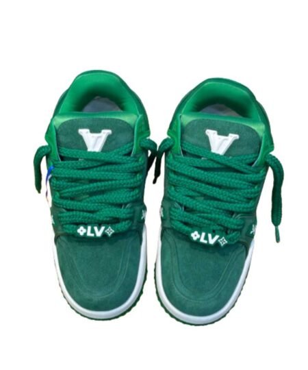 Louis Vuitton Trainer Maxi Sneaker LV Dark Green For Women