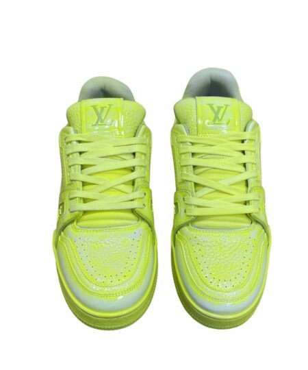 Louis Vuitton Trainer Sneaker LV Green For Women