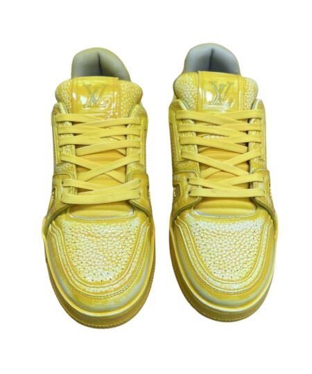 Louis Vuitton Trainer Sneaker LV Yellow For Women