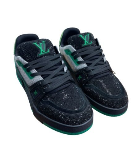 Louis Vuitton Trainer Sneaker LV Black For Women