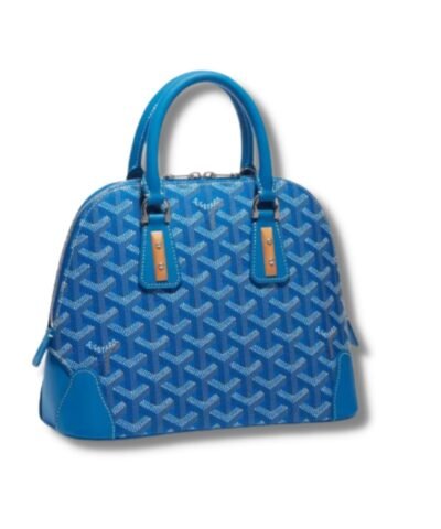Goyard Vendome Mini Bag Blue/Dark Grey/Brown For Women‎ 9.1in/23cm VENDOSMINTY01CL03P