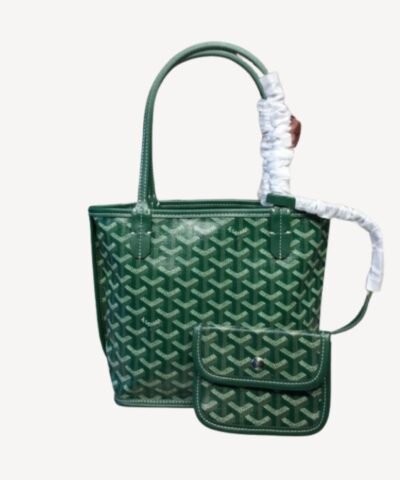 Goyard Anjou Mini Bag Green For Women‎ 7.9in/20cm