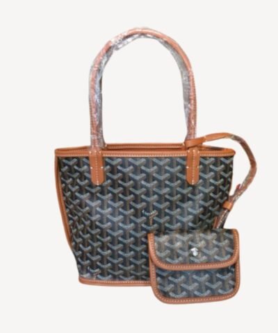 Goyard Anjou Mini Bag Brown For Women‎ 7.9in/20cm