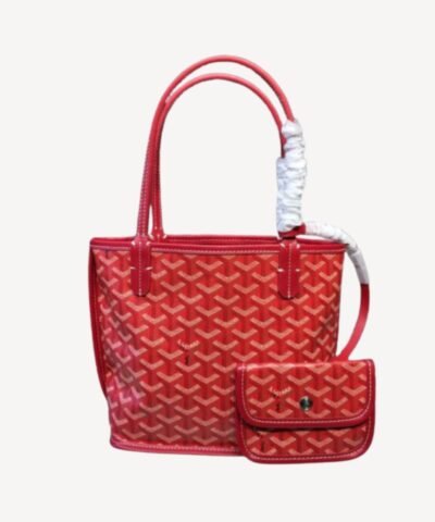Goyard Anjou Mini Bag Red For Women‎ 7.9in/20cm