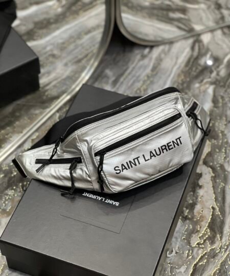 Saint Laurent Nuxx Crossbody Bag Sliver For Women, Women’s Bags 9.8in/25cm YSL
