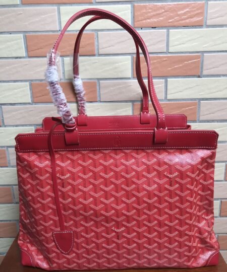 Alternative view of Goyard Bellechasse Biaude PM Bag Grey/ Burgundy/Yellow/Red For Women‎ 14.2in/36cm BELBIAPMLTY01CL03P