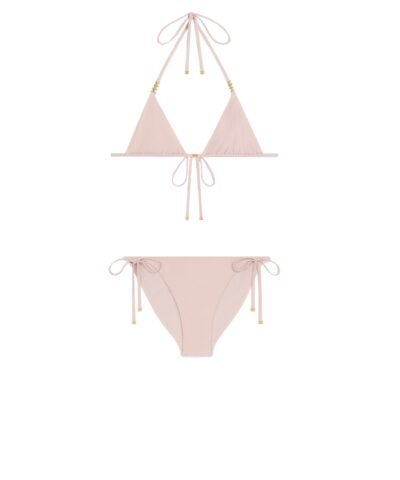 Celine Triomphe Triangle Bikini Light Pink For Women RZ00E152C.CAL1
