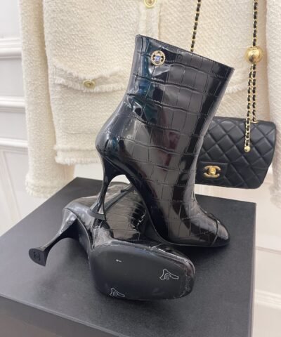 Chanel Women’s Short Boot Black For Women