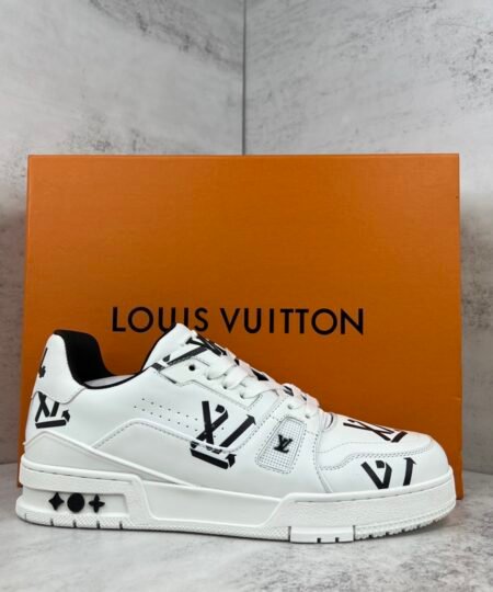 Louis Vuitton Women’s LV Trainer Sneaker Black For Women LV